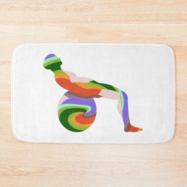 Item preview, Gym Exercise with Stability Ball designed and sold by SystemLion.