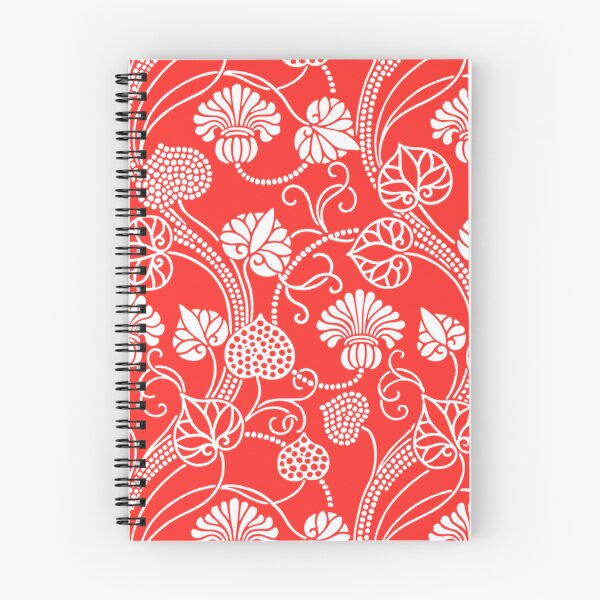 Item preview, Scrolling Leaves and Vines - Red designed and sold by TotallyRetroArt.
