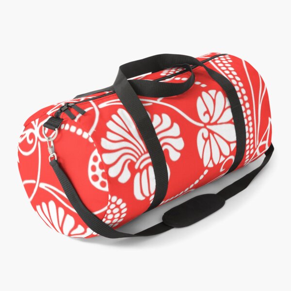 Item preview, Scrolling Leaves and Vines - Red designed and sold by TotallyRetroArt.