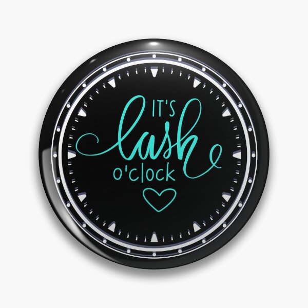 Item preview, It's lash o'clock for a lash tech designed and sold by 306Biz.
