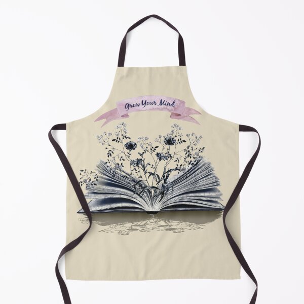 Item preview, Grow your mind, Floral book,Reading books, Book Sticker, bookworm gift for reader,student gift, lover books designed and sold by Collagedream.