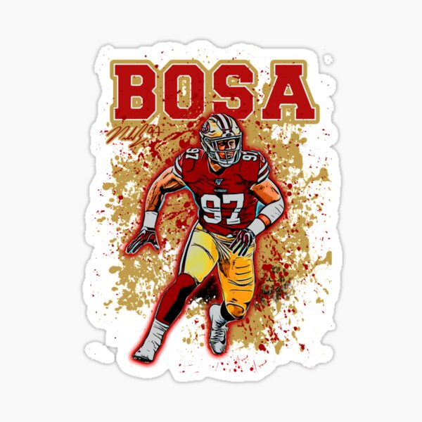 Nick Bosa MAGNET San Francisco 49ers Defense #97 San Fran NFL California