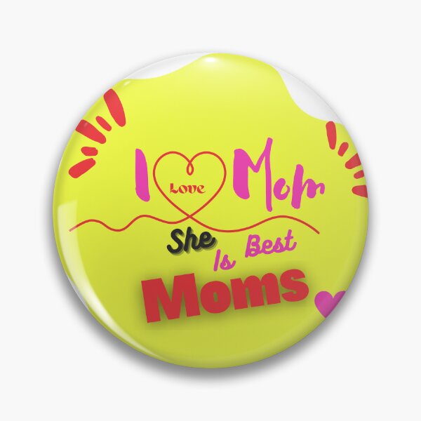 Item preview, I Love My Mommy She Is Best Moms designed and sold by RachodShop.