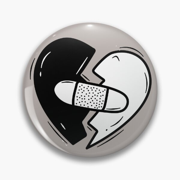 Item preview, Broken Heart designed and sold by CatByDesign.
