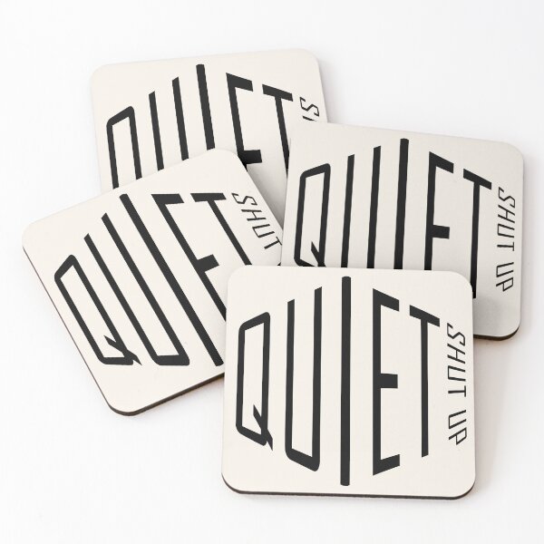 Item preview, Quiet! designed and sold by MuteEcho.