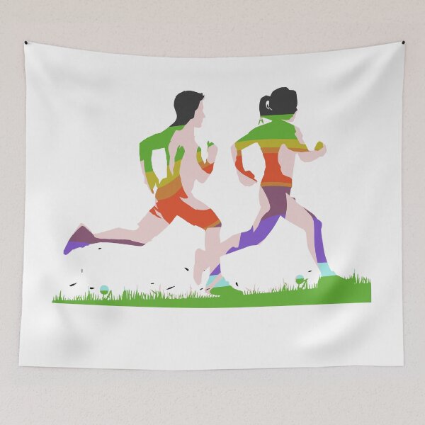 Item preview, Man and Woman Joggers Running designed and sold by SystemLion.