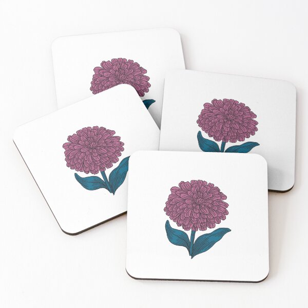 Item preview, Single Dark Pink Flower designed and sold by HappyLifeCreate.