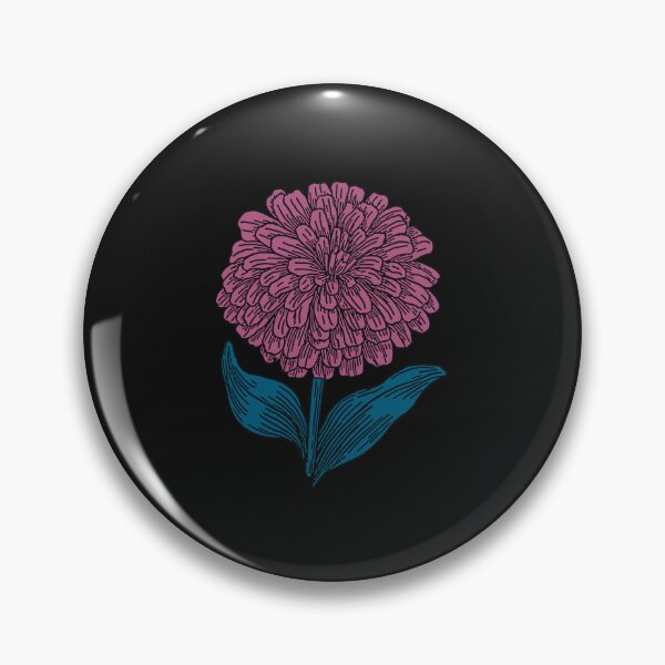 Item preview, Single Dark Pink Flower designed and sold by HappyLifeCreate.