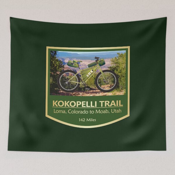 Item preview, Kokopelli Trail (bike2) designed and sold by curranmorgan.