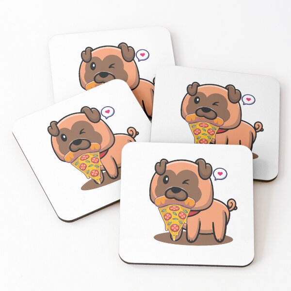 Item preview, lindo perro comiendo una pizza designed and sold by Mayelshehawy.