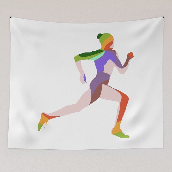 Item preview, Woman Jogger Running designed and sold by SystemLion.