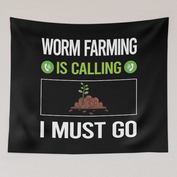 Item preview, It Is Calling Worm Farming Farmer Vermiculture Vermicompost Vermicomposting designed and sold by saraokcstreva.