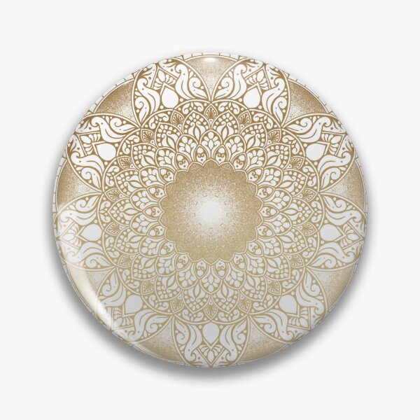 Item preview, Luxurious golden mandalA art designed and sold by AddsAesthetics.