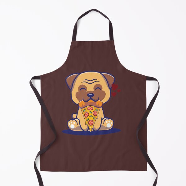 Item preview, cute dog eating a pizza designed and sold by Mayelshehawy.