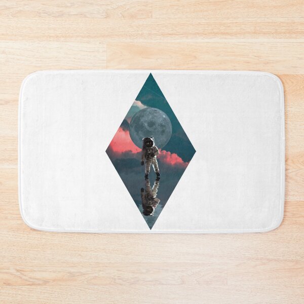 Item preview, Cool moon with futuristic astronaut designed and sold by Mirksaz-designs.