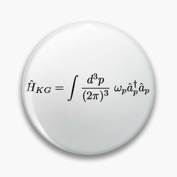 Item preview, quantized scalar field hamiltonian designed and sold by NoetherSym.