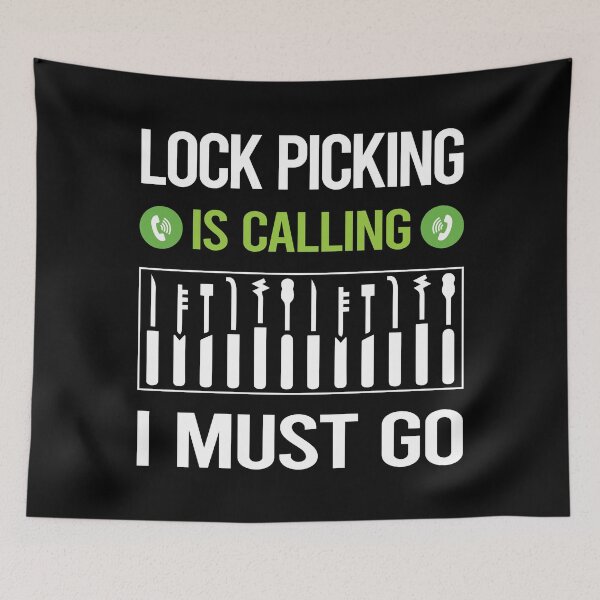 Item preview, It Is Calling Lock Picking Pick Picker Lockpicking Lockpick Lockpicker Locksmith Locksmithing designed and sold by saraokcstreva.