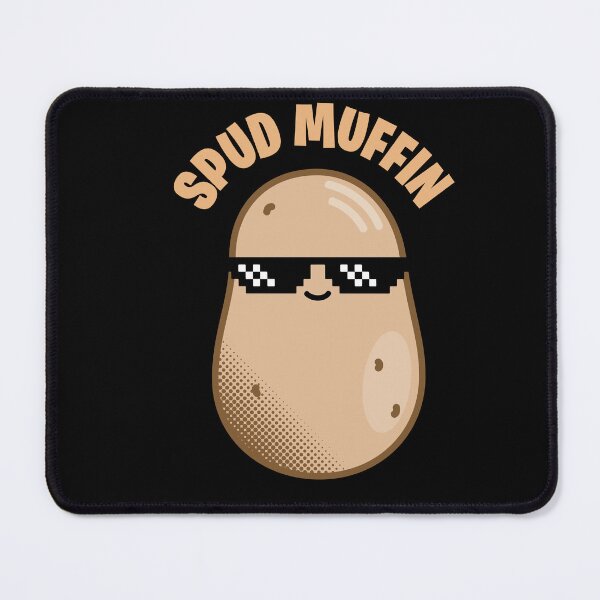 Item preview, spud muffin, food pun designed and sold by retrippy.