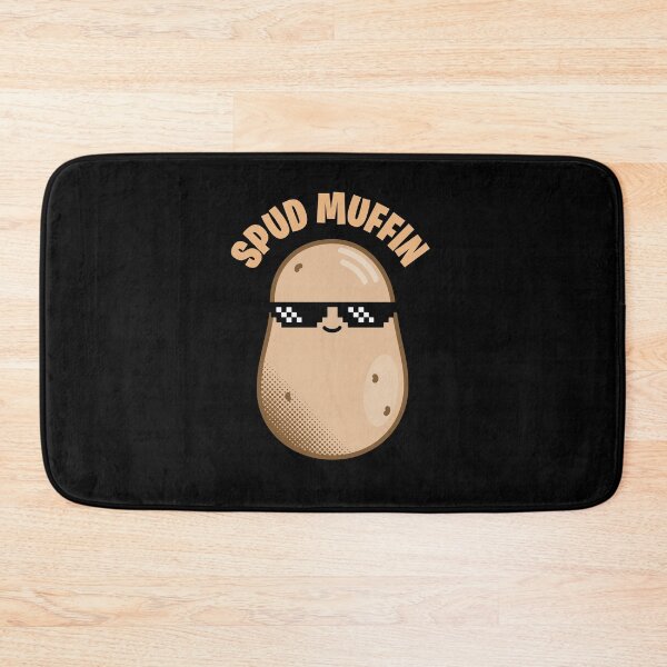Item preview, spud muffin, food pun designed and sold by retrippy.