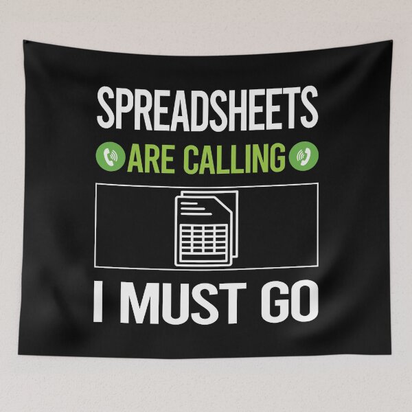 Item preview, It Is Calling Spreadsheet Spreadsheets designed and sold by saraokcstreva.