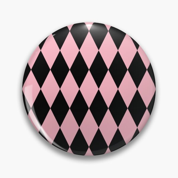 Item preview, Black & Pink Harlequin Diamonds designed and sold by CocoBunny96.