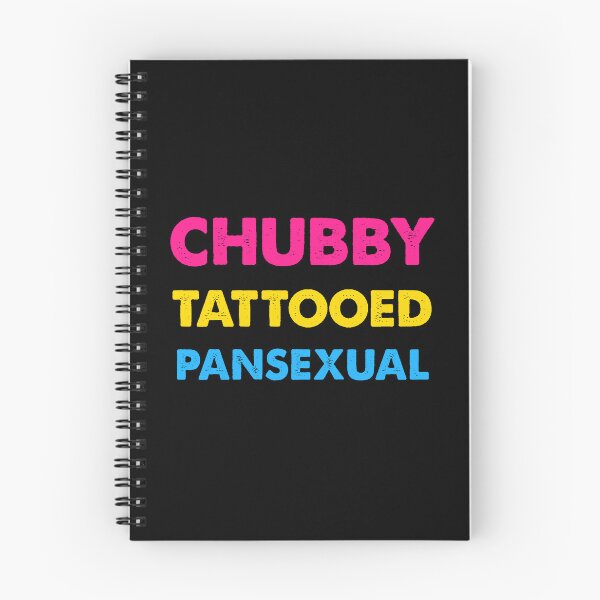 Item preview, Chubby Tattooed Pansexual  designed and sold by Pridish.