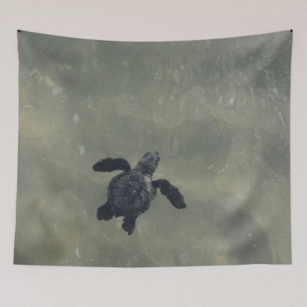 Item preview, Baby Sea Turtle Makes It's Way To The Sea designed and sold by LifeSpice.