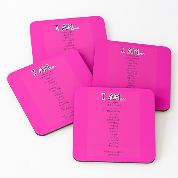 Item preview, I AM… (Pink) designed and sold by kash2dawizzle.