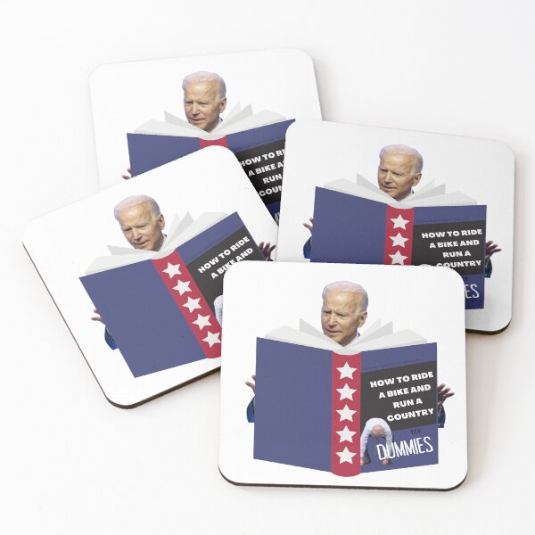Item preview, Biden's fall off his bike. Running the Country Is Like Riding a Bike. Joe Biden how to run a country for dummies designed and sold by T-Look.