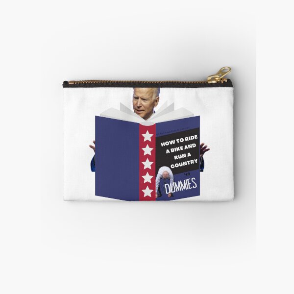 Item preview, Biden's fall off his bike. Running the Country Is Like Riding a Bike. Joe Biden how to run a country for dummies designed and sold by T-Look.