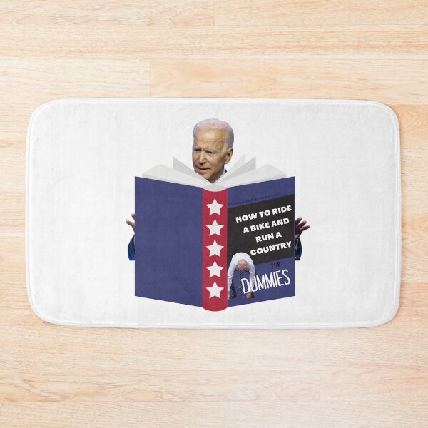 Item preview, Biden's fall off his bike. Running the Country Is Like Riding a Bike. Joe Biden how to run a country for dummies designed and sold by T-Look.