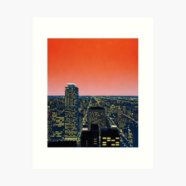 hiroshi nagai sunset Art Print