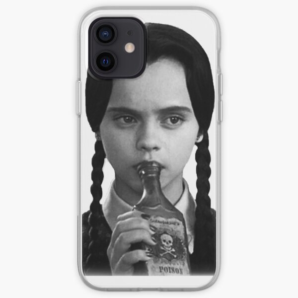 Wednesday drinks poison iPhone Soft Case
