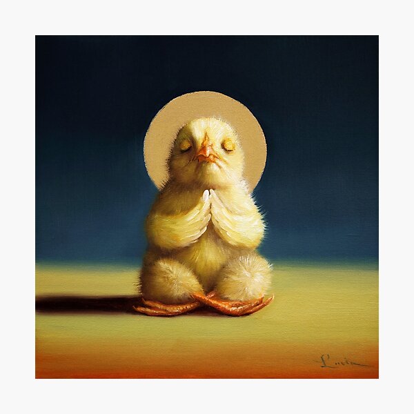 Item preview, Yoga Chick Lotus designed and sold by Lucia Heffernan.