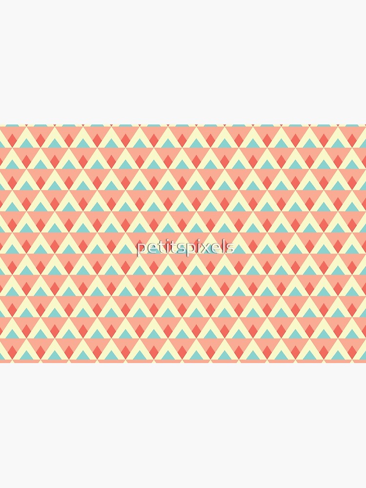 Thumbnail 2 of 2, Laptop Skin, Triangles and diamonds designed and sold by petitspixels.
