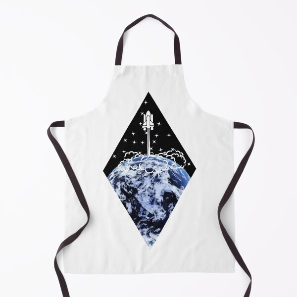Item preview, Cool earth with space shuttle and flag designed and sold by Mirksaz-designs.