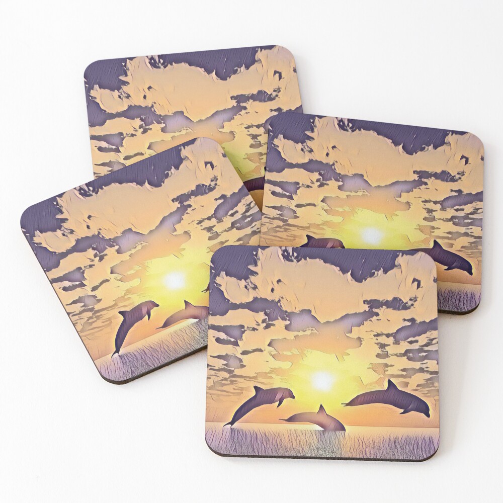 Item preview, Coasters (Set of 4) designed and sold by HappyLifeCreate.
