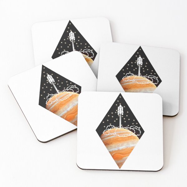 Item preview, Cool planet with space shuttle and flag designed and sold by Mirksaz-designs.