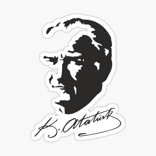 Mustafa Kemal Atatürk Sticker