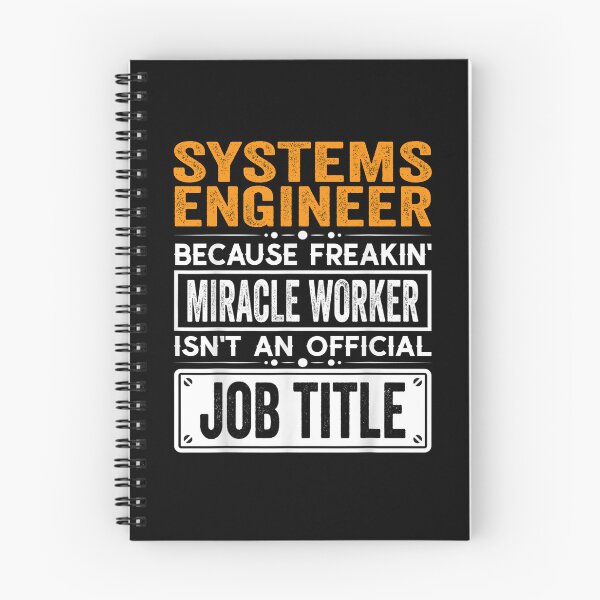 Item preview, systems engineer Because Freaking Miracle Worker Isn’t an Official Job Title, systems engineer Christmas Fathers Day shirt designed and sold by xlnv.