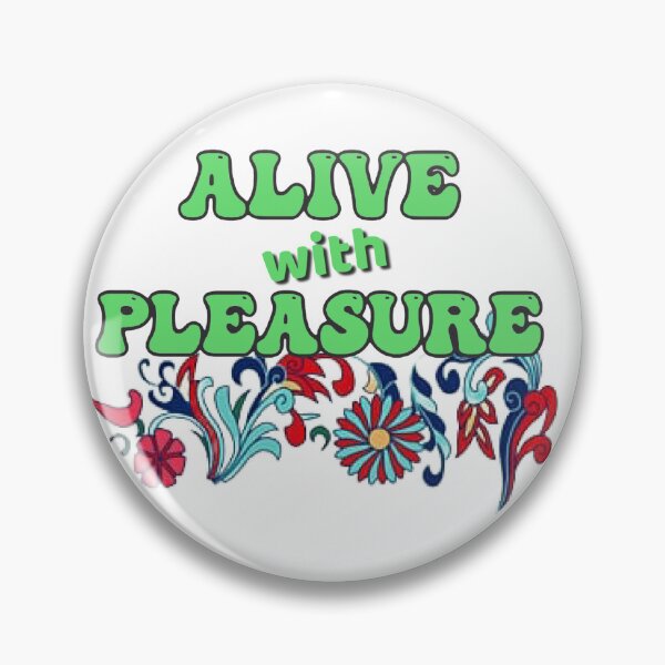 Item preview, Copy of Alive with Pleasure Green designed and sold by designbyjodyb.