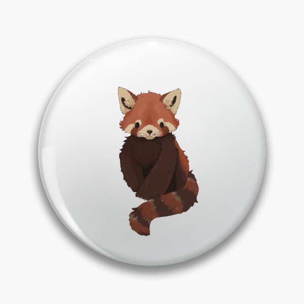 Item preview, Red Panda Drawing, Orange Panda Drawing, Cute Orange Panda Painting, Red Panda Art, Love Red Panda, Panda, Cute Red Panda Sitting Down designed and sold by Duundeed.
