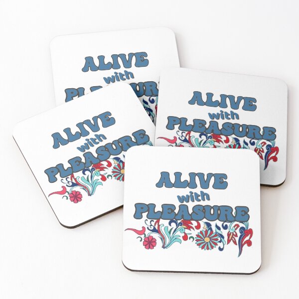 Item preview, Alive with Pleasure Blue designed and sold by designbyjodyb.
