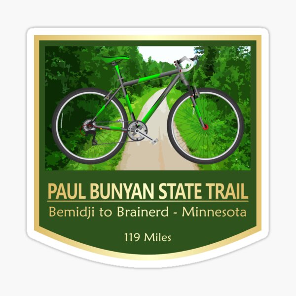 Item preview, Paul Bunyan State Trail (bike2) designed and sold by curranmorgan.
