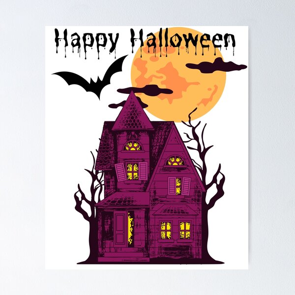 Item preview, casa de halloween designed and sold by EJPaint.