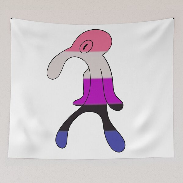 Item preview, Bold and Brash LGBTQ+ Genderfluid Flag designed and sold by bfree0017.