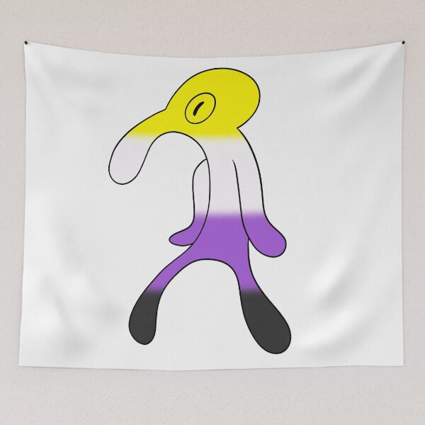 Item preview, Bold and Brash LGBTQ+ Nonbinary Flag designed and sold by bfree0017.