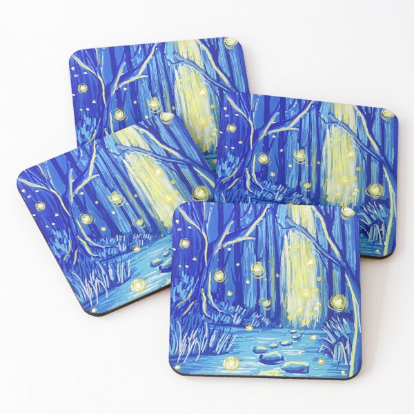 Item preview, Midnight Magic Forest designed and sold by TorpedoBubble.