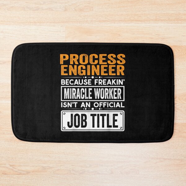 Item preview, Process engineer Because Freaking Miracle Worker Isn’t an Official Job Title, Process engineer Christmas Fathers Day shirt designed and sold by xlnv.