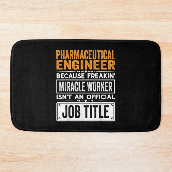 Item preview, Pharmaceutical engineer Because Freaking Miracle Worker Isn’t an Official Job Title, Pharmaceutical engineer Christmas Fathers Day shirt designed and sold by xlnv.